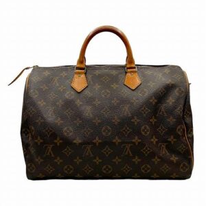 Louis Vuitton Speedy 35 Monogram Handbag Boston Bag