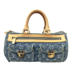 Louis Vuitton Neo Speedy Monogram Denim Handbag