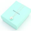 Tiffany Necklace Hardware Ball Sterling Silver Pendant - Image 8