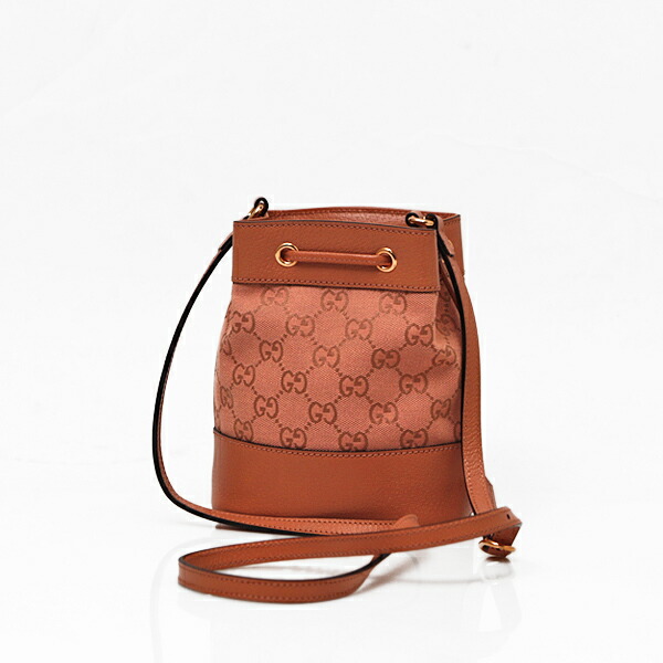 Gucci GG Canvas Mini Bucket Bag Pink - Image 2