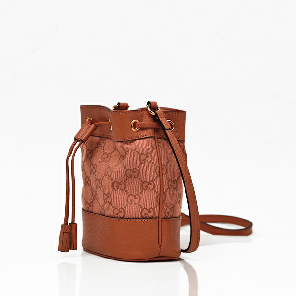 Gucci GG Canvas Mini Bucket Bag Pink - Image 4