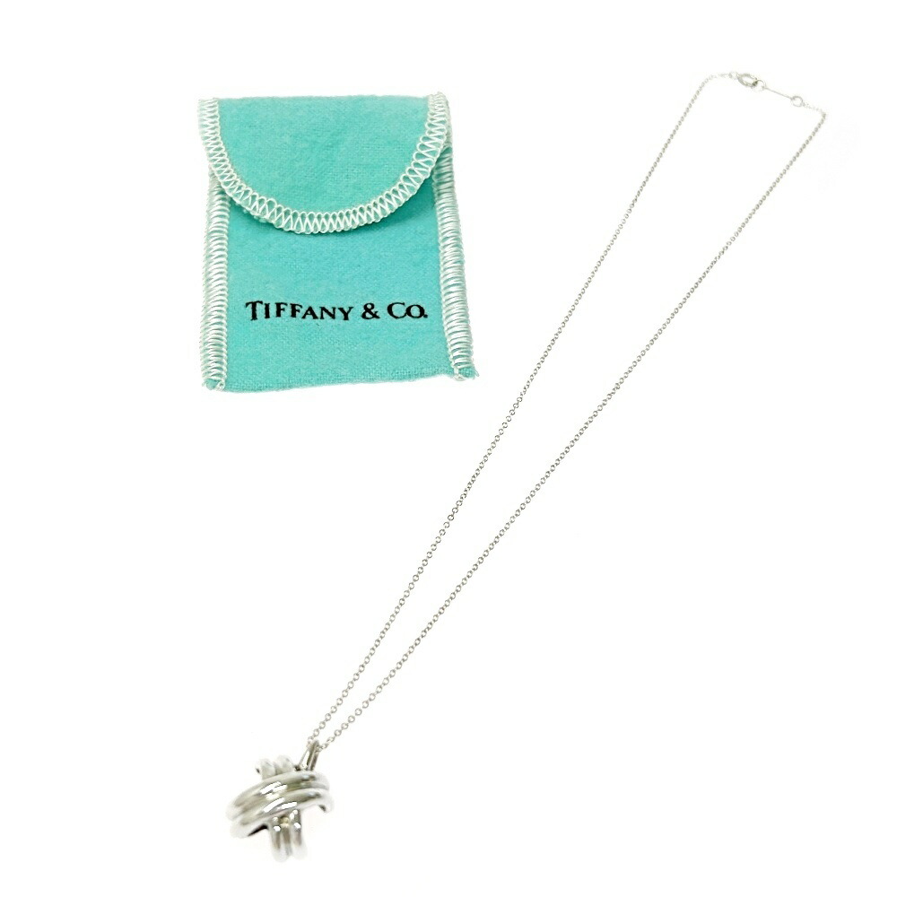 Tiffany Signature Necklace Silver - Image 8