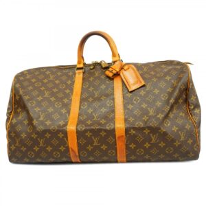 Louis Vuitton Keepall 55 Boston Bag Monogram Brown