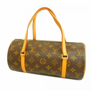 Louis Vuitton Monogram Papillon 26 Handbag Brown