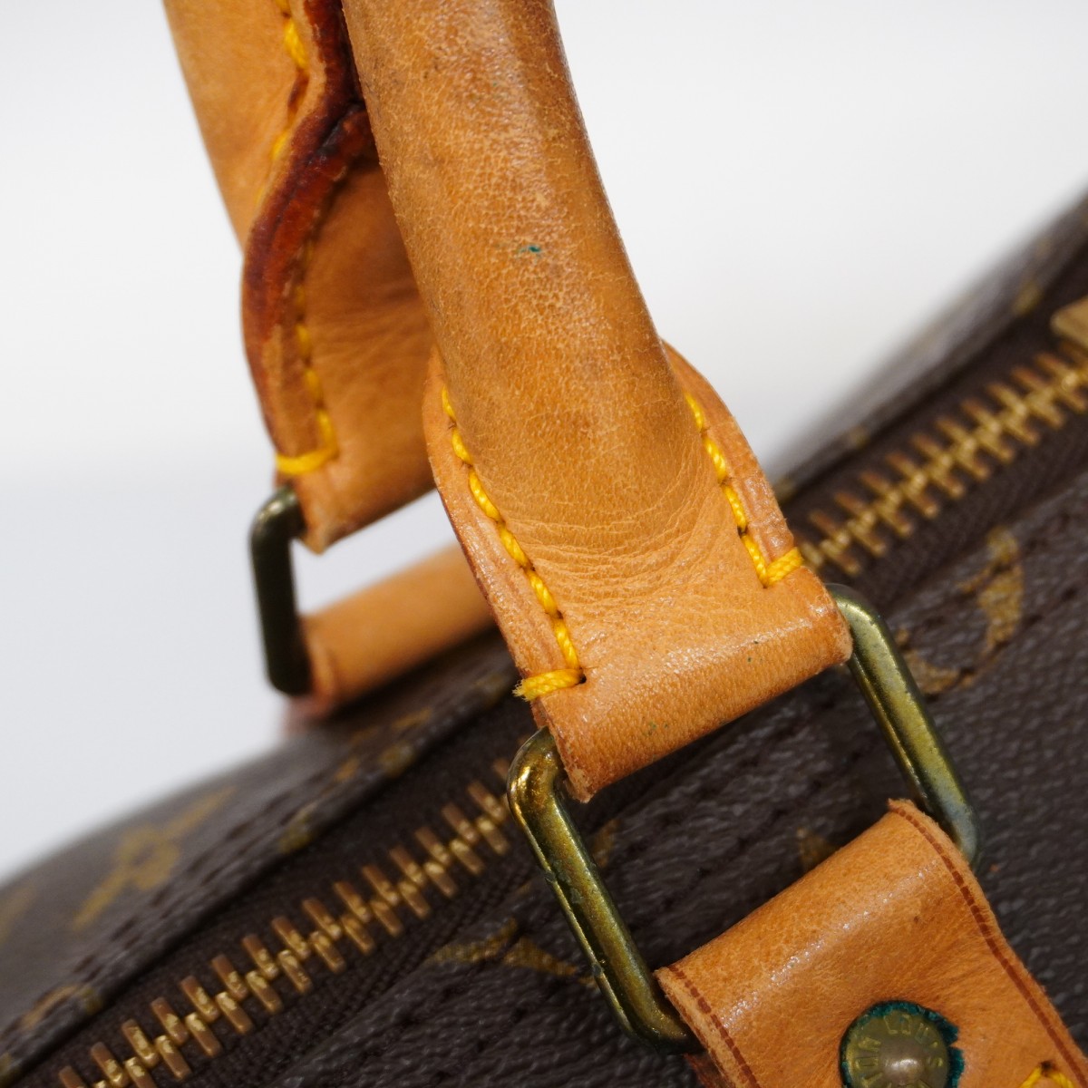 Louis Vuitton Monogram Keepall Boston Bag Brown - Image 12
