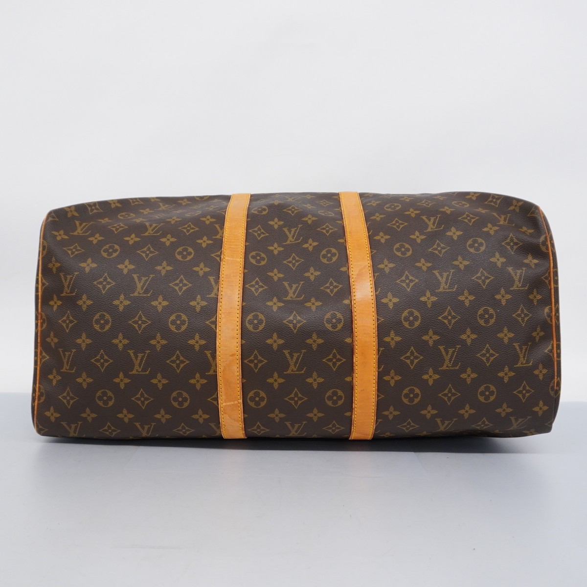 Louis Vuitton Monogram Keepall Boston Bag Brown - Image 3