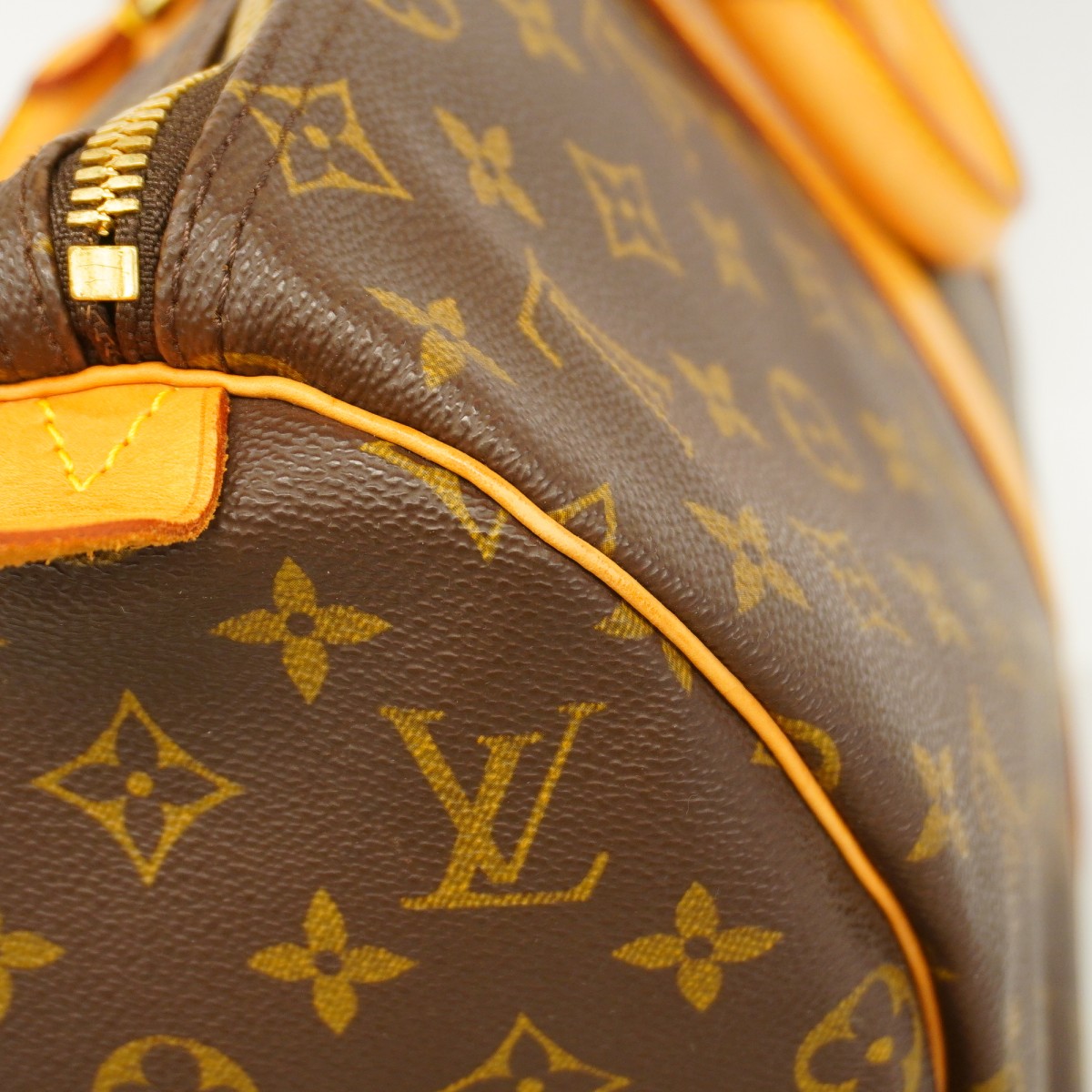 Louis Vuitton Monogram Keepall 45 Boston Bag Brown - Image 7