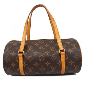 Louis Vuitton Monogram Papillon 26 Handbag Brown