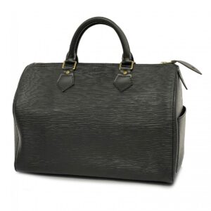 Louis Vuitton Epi Speedy 30 Handbag Black