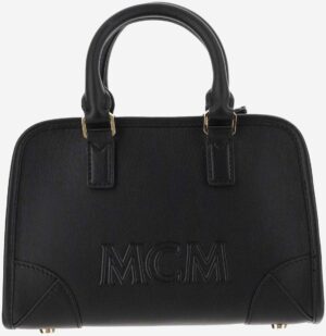 MCM Aren Boston Bag Black