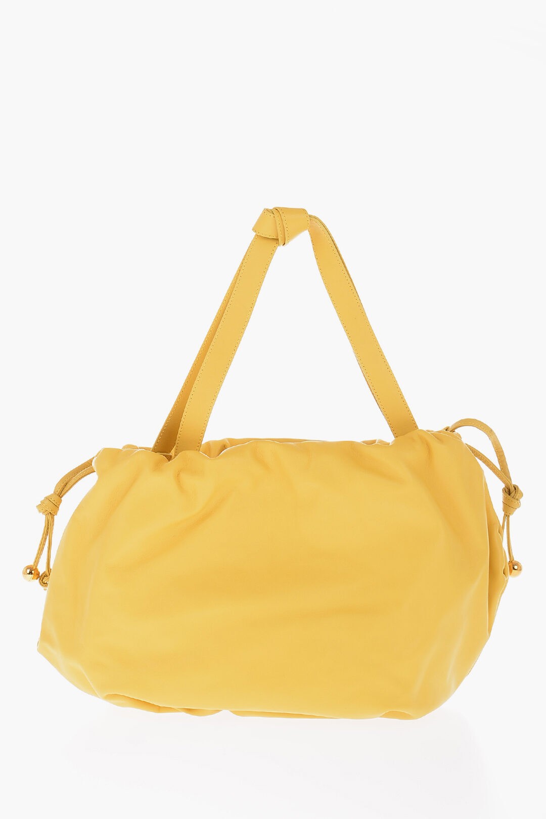 Bottega Veneta Nappa Leather Bag Yellow
