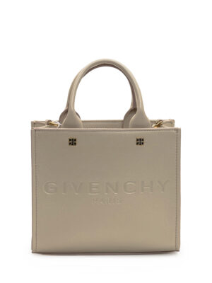 Givenchy Natural Beige Leather Tote Bag Beige
