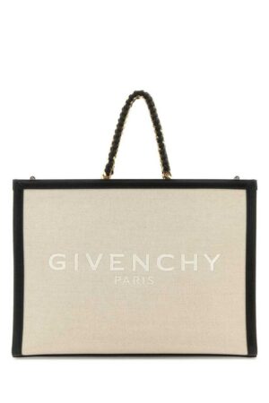 Givenchy Natural Beige Leather Tote Bag Beige