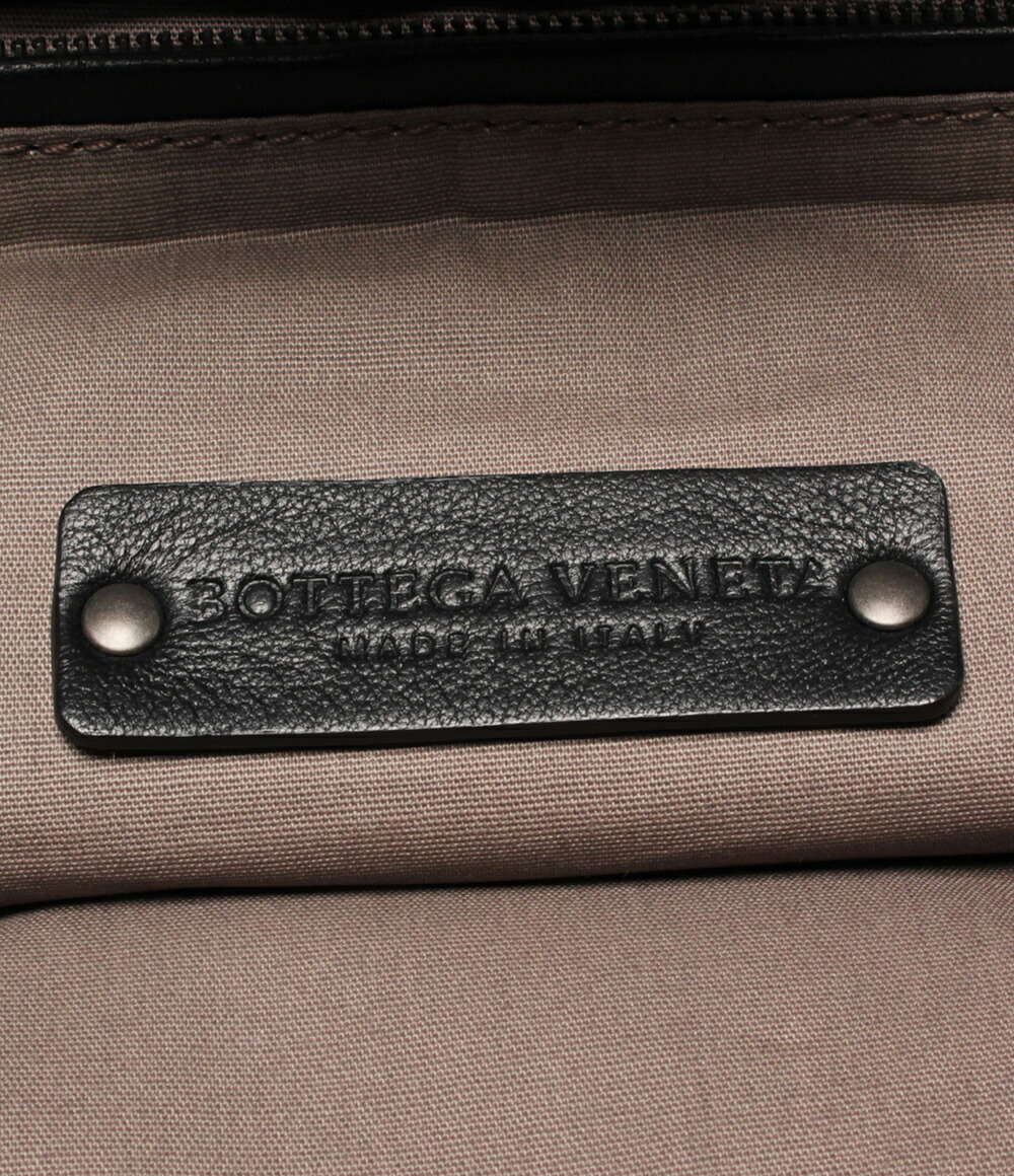 Bottega Veneta Weekend Bag Ostrich Black - Image 4