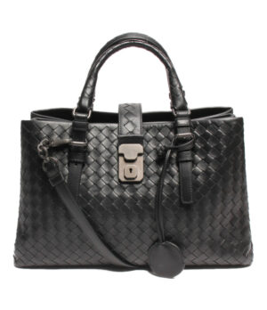 Bottega Veneta Small Rome Intrecciato Handbag