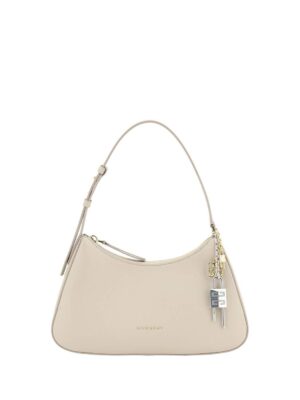 Givenchy Leather Shoulder Bag Beige