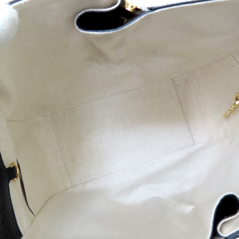 Loewe Hammock 2Way Bag Calf Brown Beige Black - Image 12