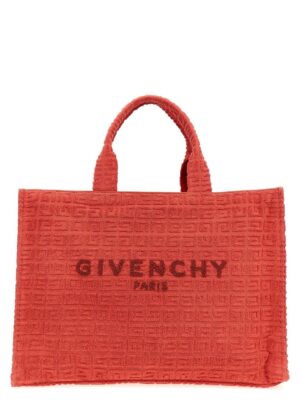 Givenchy Red Leather Tote Bag Red