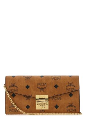 MCM Card Holder Wallet Cognac