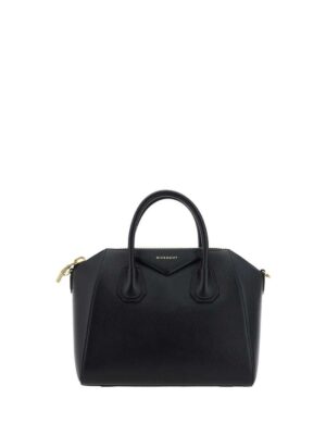 Givenchy Black Leather Shoulder Bag Black