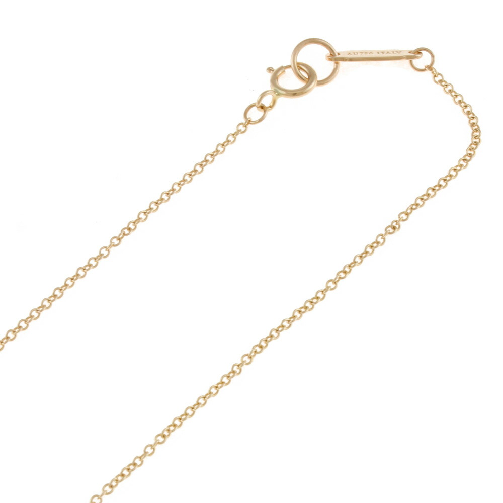 Tiffany Atlas Open Mini Necklace Pink Gold - Image 7