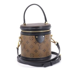 Louis Vuitton Cannes Monogram Reverse Vanity Shoulder Bag Brown