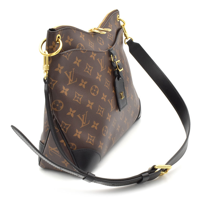 Louis Vuitton Odeon NM MM Crossbody Bag Black - Image 2
