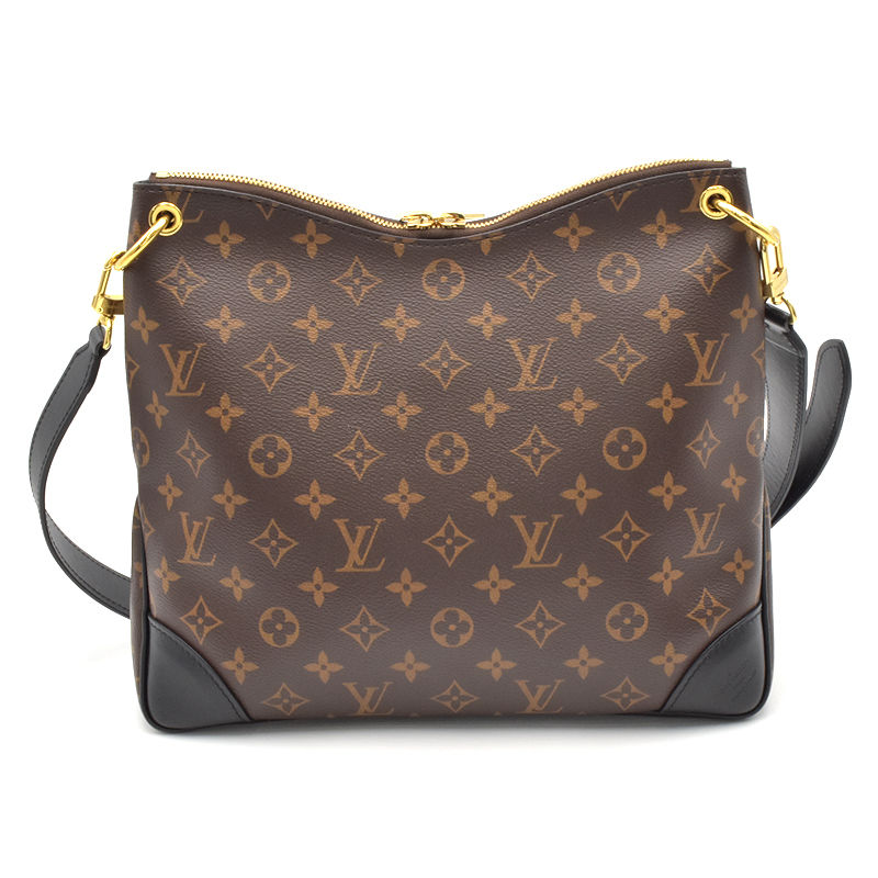 Louis Vuitton Odeon NM MM Crossbody Bag Black - Image 3