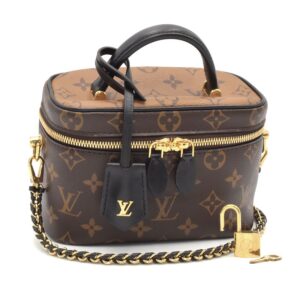 Louis Vuitton Vanity NV PM Reverse Crossbody Shoulder Bag Brown