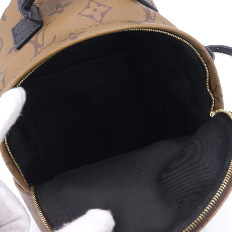 Louis Vuitton Palm Springs Backpack Mini Reverse Rucksack Brown - Image 4
