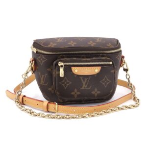 Louis Vuitton Mini Bum Bag Monogram Canvas Brown
