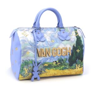 Louis Vuitton Masters Collection Van Gogh Speedy 30 Blue