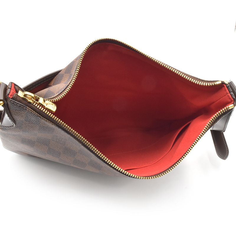 Louis Vuitton Bloomsbury PM Damier Ebene Crossbody Bag Brown - Image 5