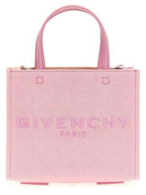 Givenchy Pink Leather Tote Bag Pink