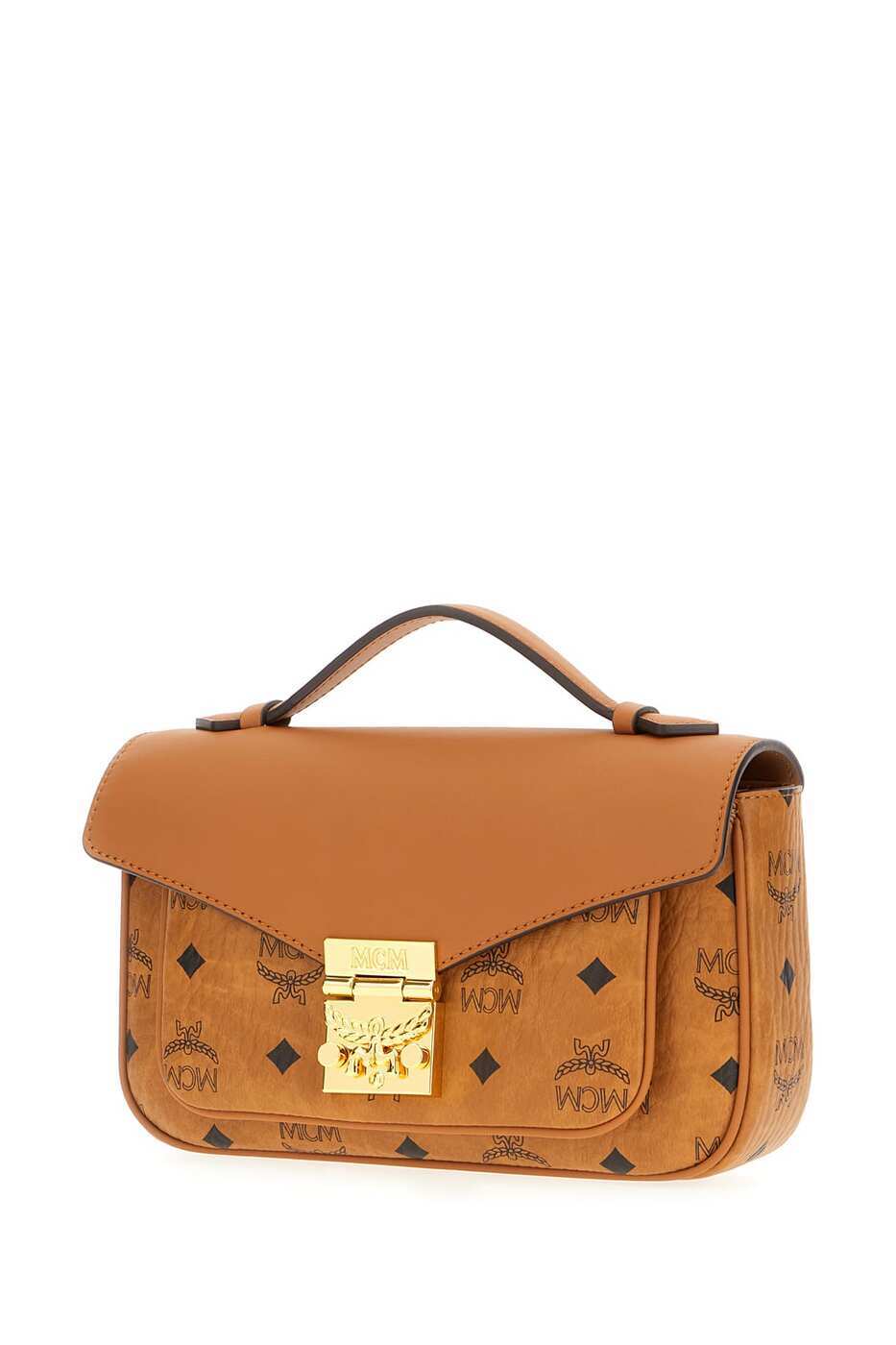 MCM Tracy Crossbody Bag Cognac Brown - Image 2