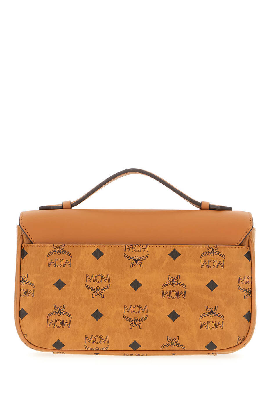 MCM Tracy Crossbody Bag Cognac Brown - Image 3