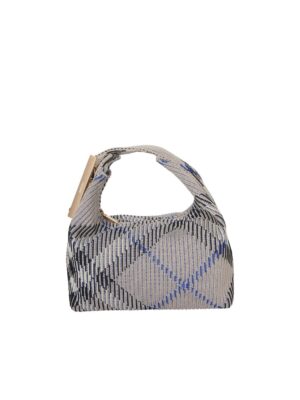 Burberry Knit Mini Tote Bag Beige