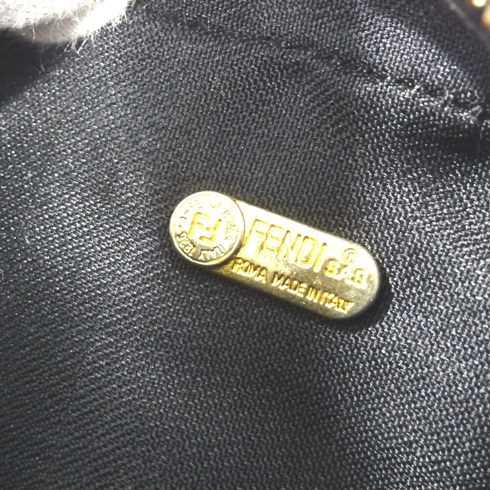 Fendi Pecan Style Shoulder Bag Khaki - Image 13