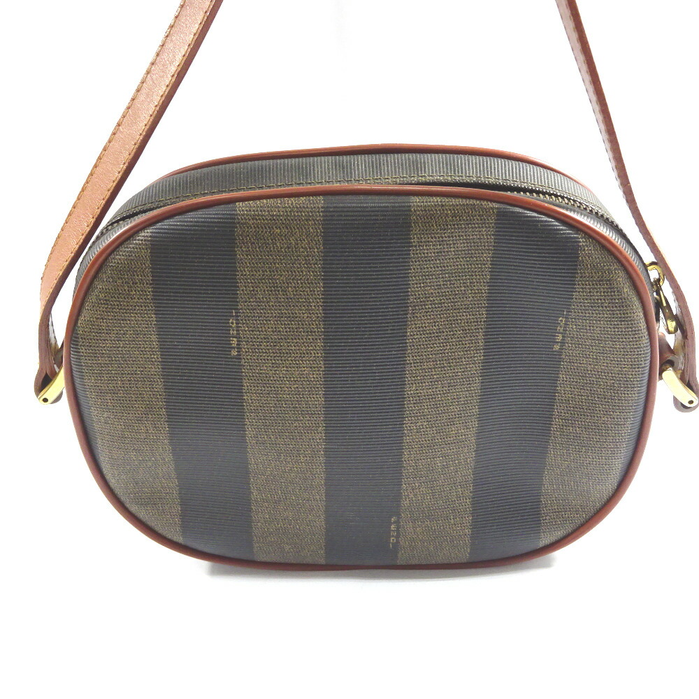 Fendi Pecan Style Shoulder Bag Khaki - Image 3