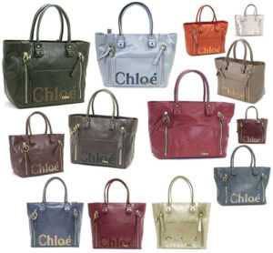 Chloe Eclipse Pandora Leather Tote Bag Black