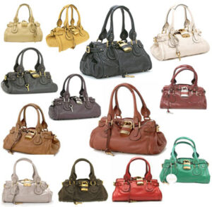 Chloe Paddington Leather Handbag Light Brown