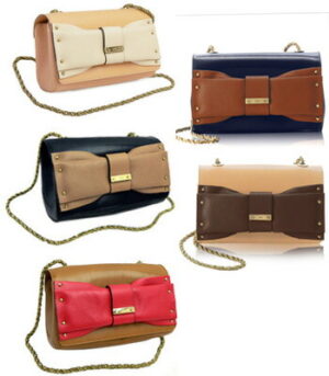 Chloe June Chain Pochette Black