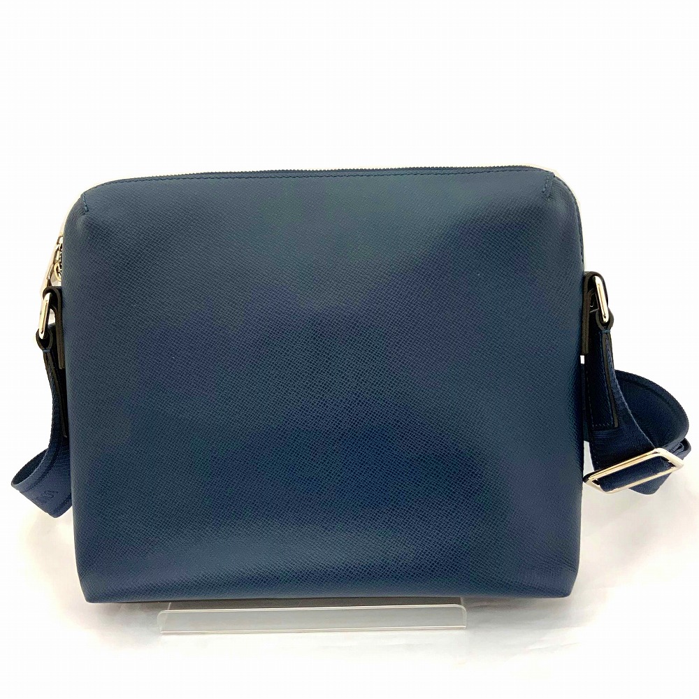 Louis Vuitton Glico Messenger PM Shoulder Bag Taiga Ocean Blue - Image 3