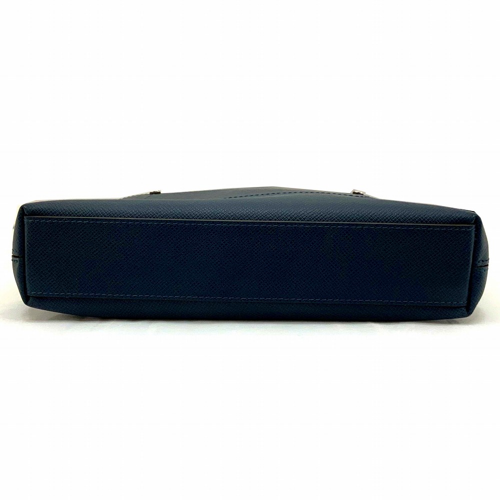 Louis Vuitton Glico Messenger PM Shoulder Bag Taiga Ocean Blue - Image 5