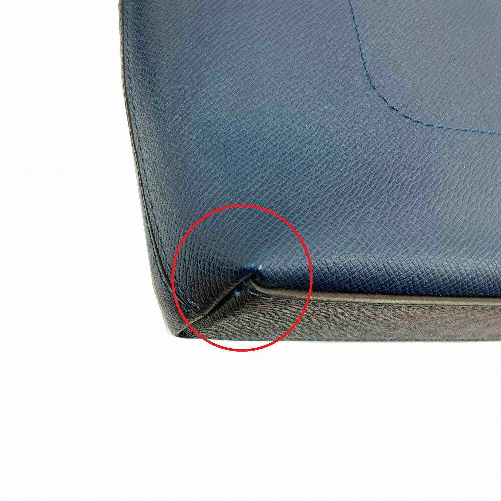 Louis Vuitton Glico Messenger PM Shoulder Bag Taiga Ocean Blue - Image 7