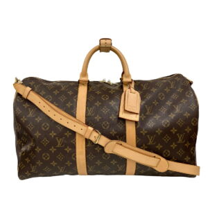 Louis Vuitton Keepall 50 Bandouliere Boston Bag