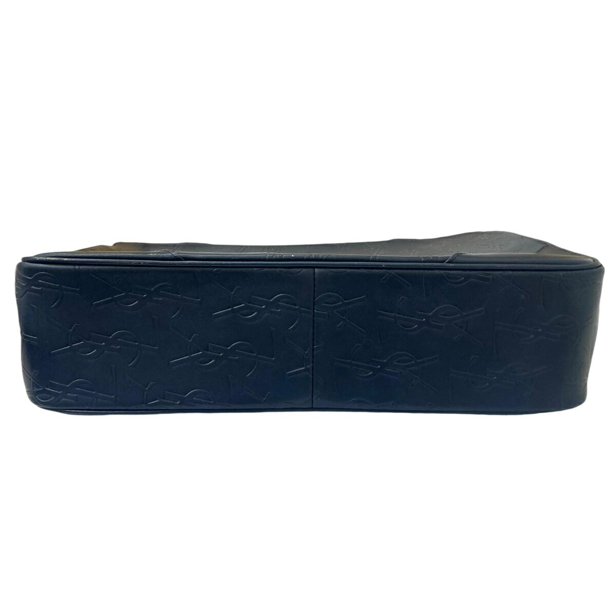 Yves Saint Laurent Tote Shoulder Bag Navy - Image 6