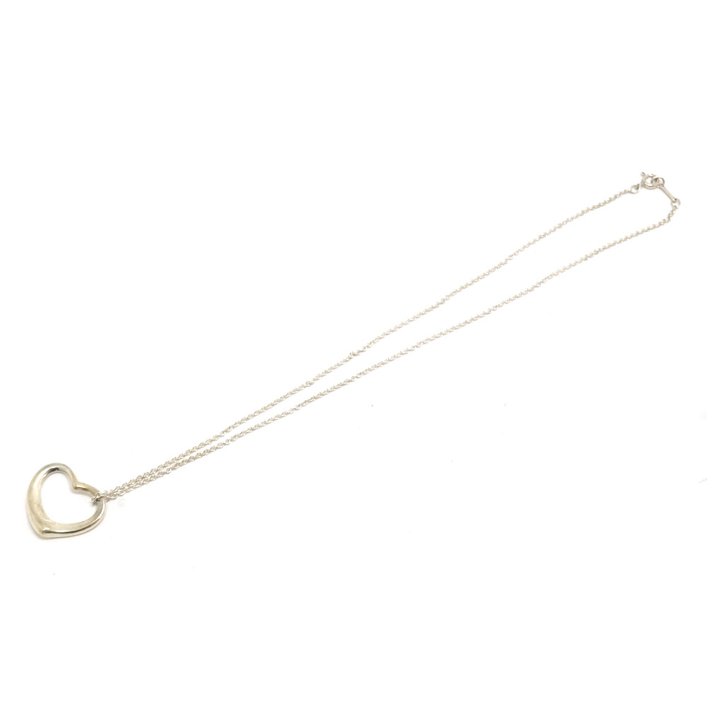 Tiffany Open Heart Necklace Silver - Image 4