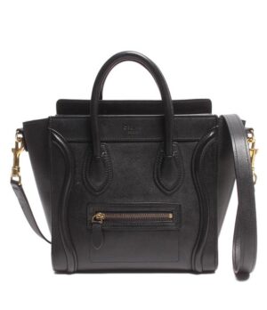 Celine 2way Leather Handbag Nano Shopper