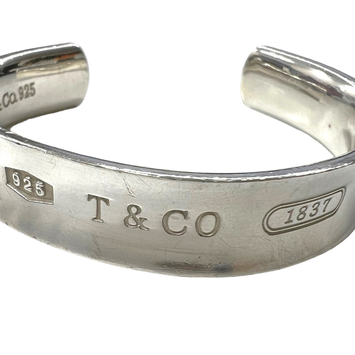 Tiffany 1837 Narrow Cuff Bangle Silver - Image 2